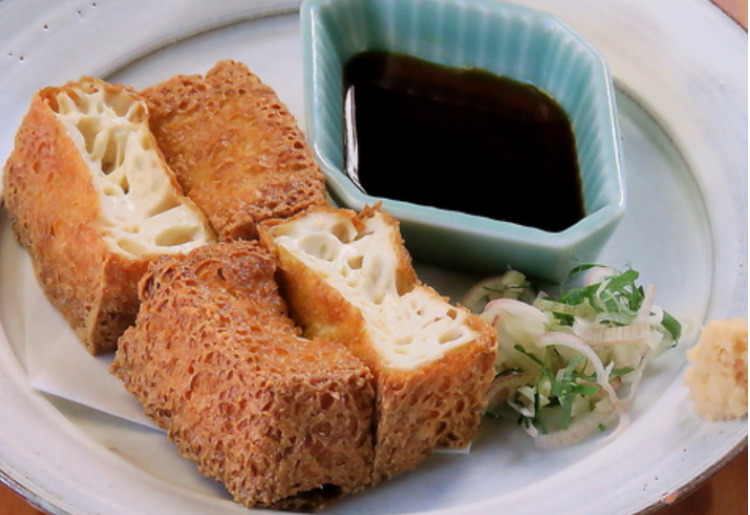 出来立て厚揚げ ※30分ほど頂きます